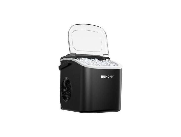 Euhomy Eismaschine IM001 Ice Cube Maker 1.2L 12kg - Black