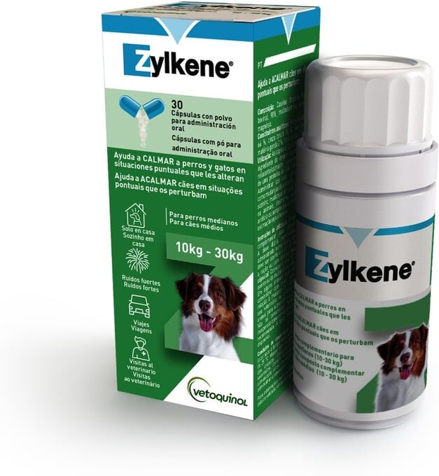 Vetoquinol Zylkene 450 mg Cão 30 Cáps