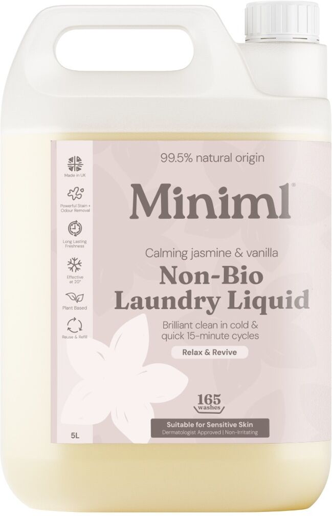 Miniml Laundry Liquid Calming Jasmine & Vanilla 5L Refill