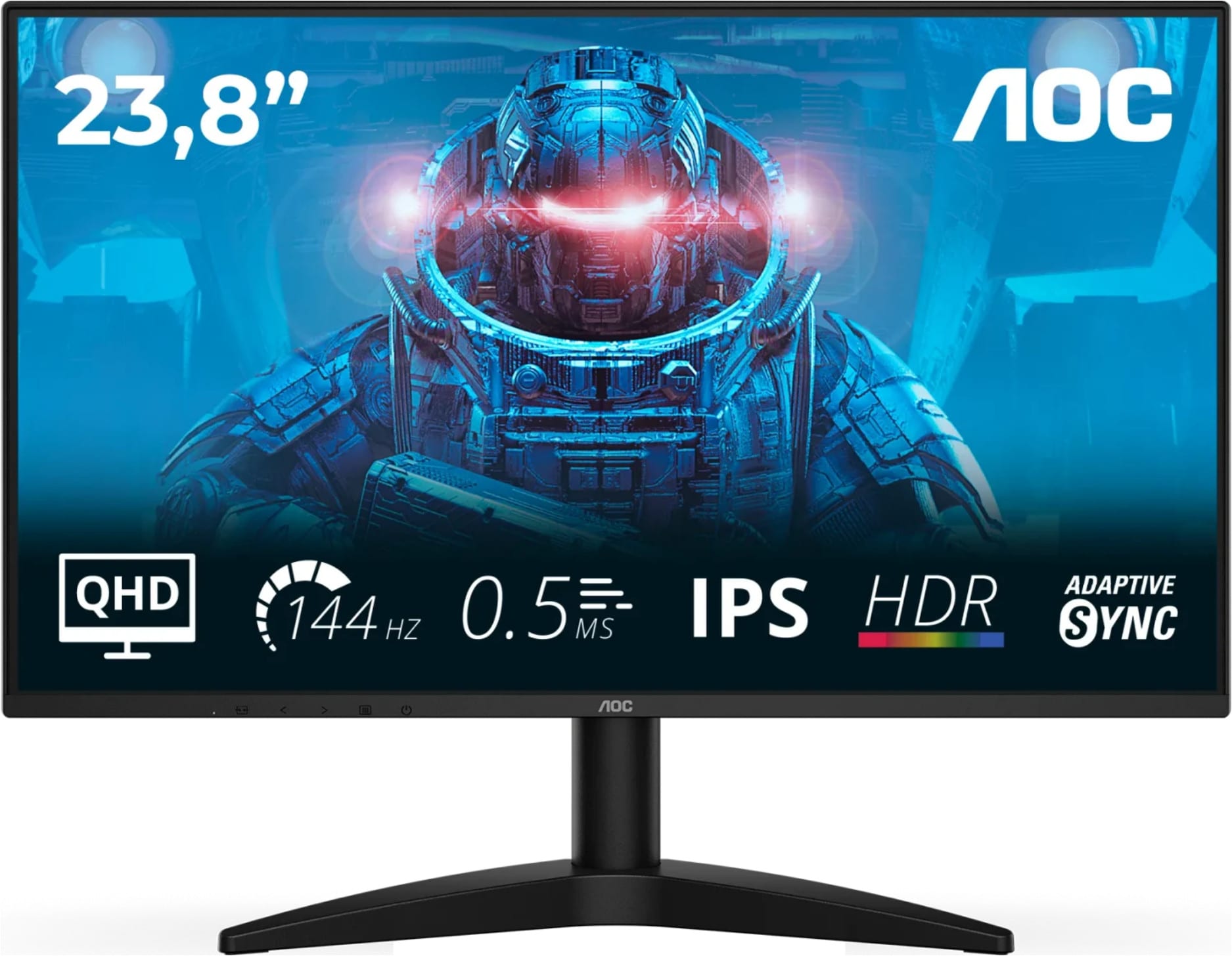 AOC Q24B36X 23.8 Zoll WQHD 16:9 144 Hz Gaming Monitor