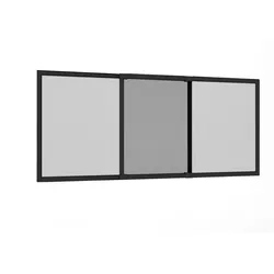 Hecht Alu-Schiebefenster "COMFY SLIDE" 75x100 cm Anthrazit