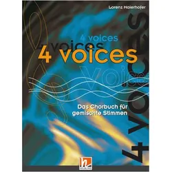 4 voices - Das Chorbuch für gemischte Stimmen, Schulbücher von Lorenz Maierhofer