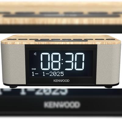 Kenwood CR-ST55 DAB+ Radiowecker Holz Bluetooth