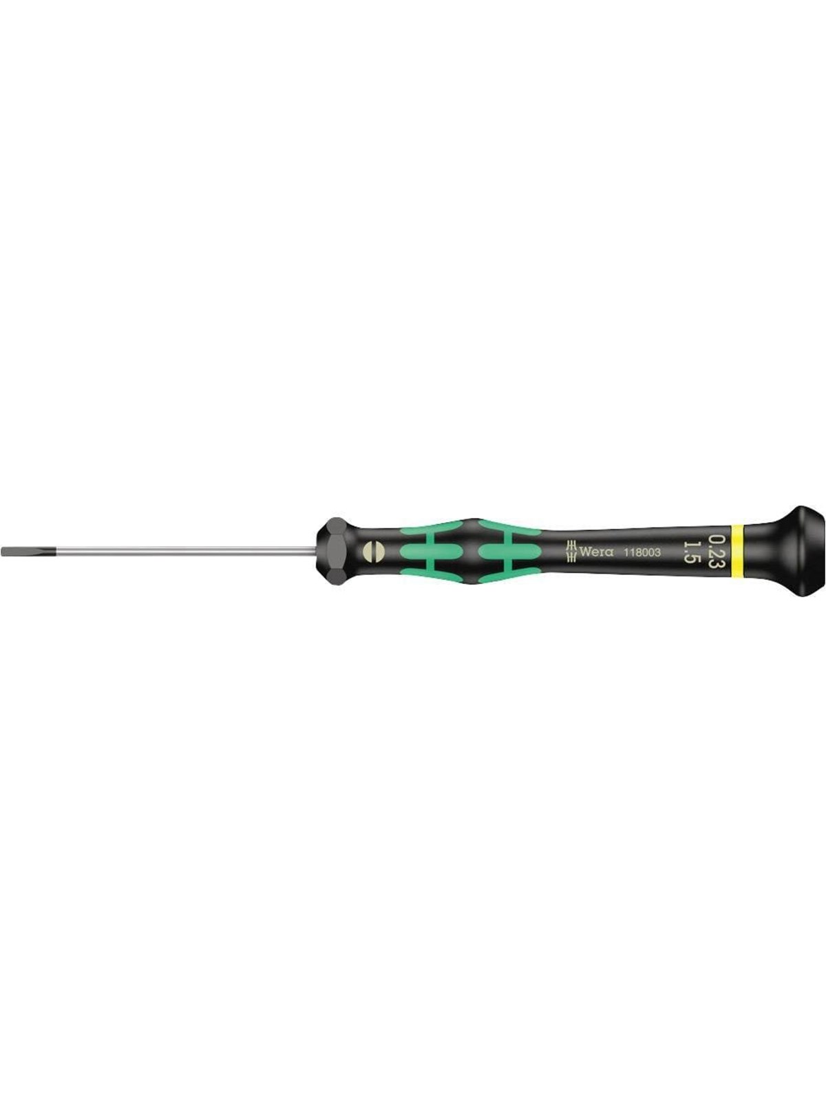 Wera 2035 Screwdriver for slotted screws for electronic applications 0.23 x 1.5 x 60 mm