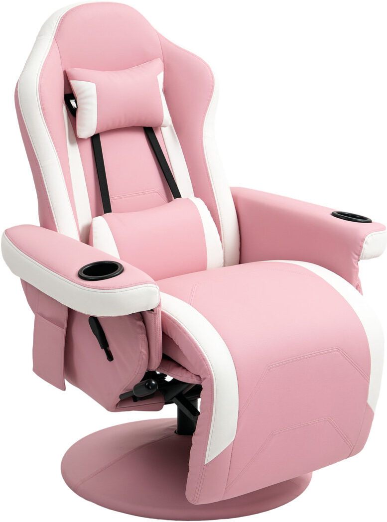 17 Stories 82cm Wide Recliner Pink 106cm H X 82cm W X 80cm D