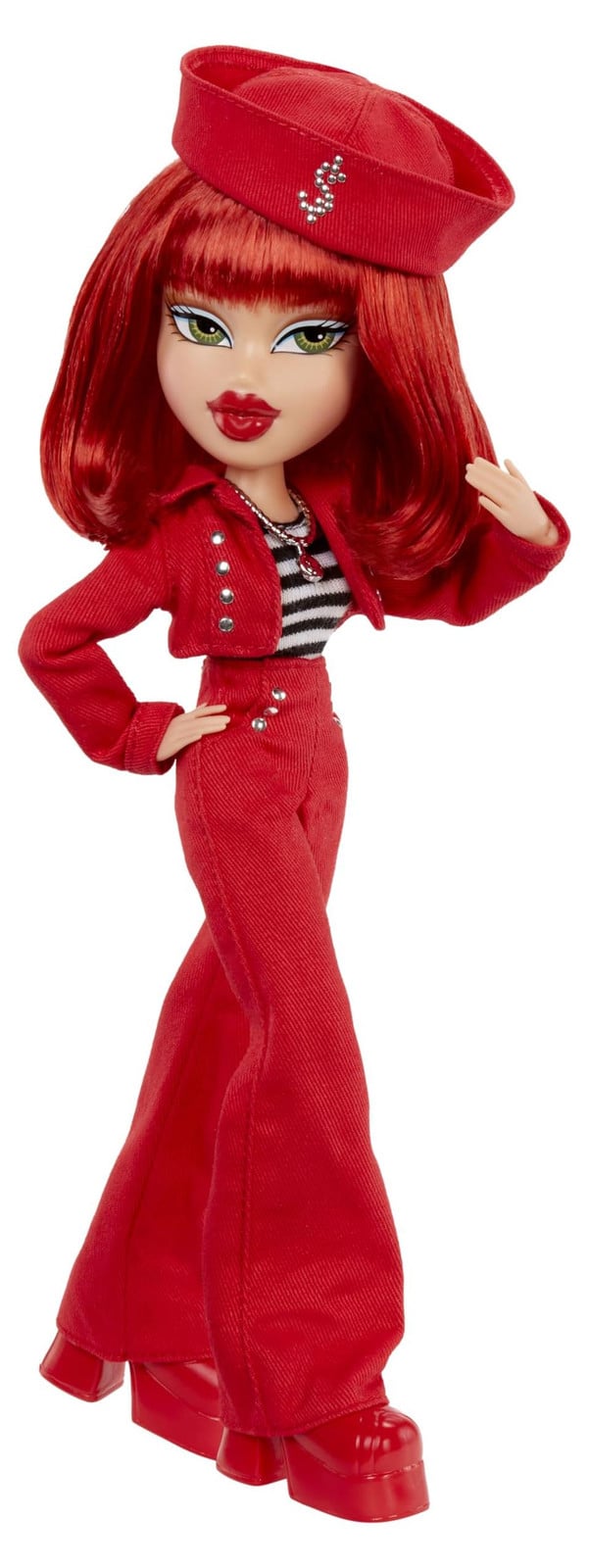 Bratz Clueless Amber Film-modepop met kleding en accessoires