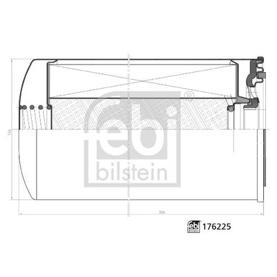 FEBI BILSTEIN Kraftstofffilter 176225