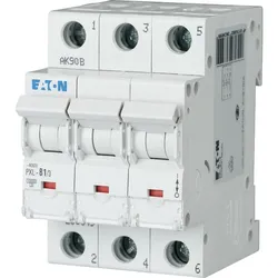 Eaton 236411 Leitungsschutzschalter, 1 A, 3p, Charakteristik: C PXL-C1/3