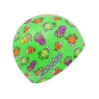 Zoggs - Silicone Printed Cap - Badekappe - Farbe: Grün/Meer