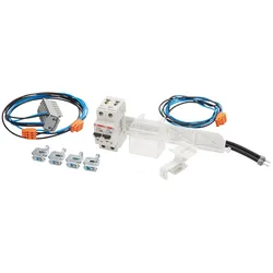 f-tronic 7111004 Spannungsversorgung SPVG2B6, 2x LS-Schalter B6A 1pol. 25kA