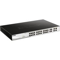 DGS-1210-28P/E, Switch silber/schwarz