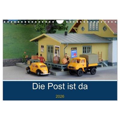 Die Post ist da (Wandkalender 2026 DIN A4 quer), CALVENDO Monatskalender