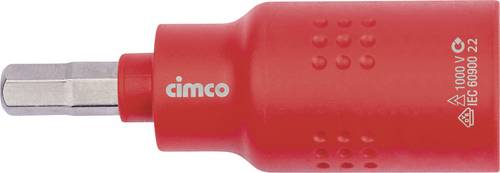 Cimco VDE Inhex 4mm 1/2" 112884 Innen-Sechskant Steckschlüsseleinsatz 4mm 1/2"