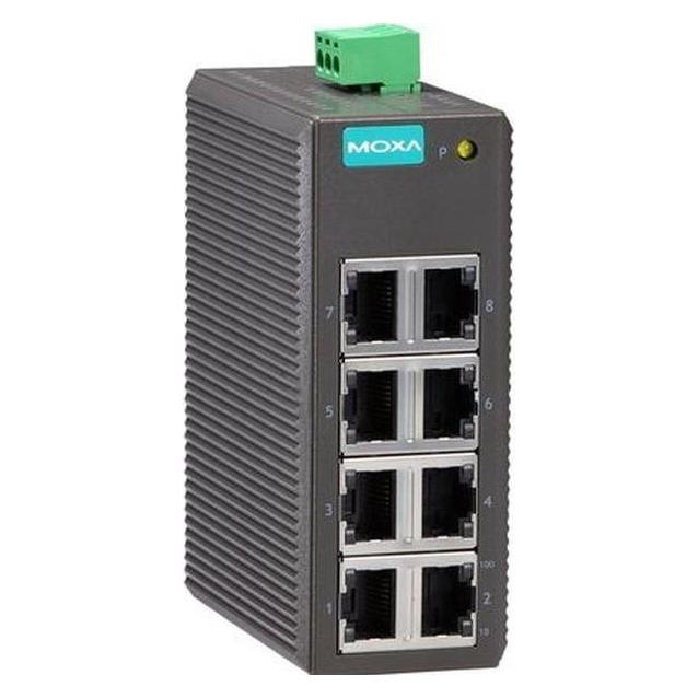 Moxa EtherDevice Switch EDS-208 (8 Ports) (EDS-208)