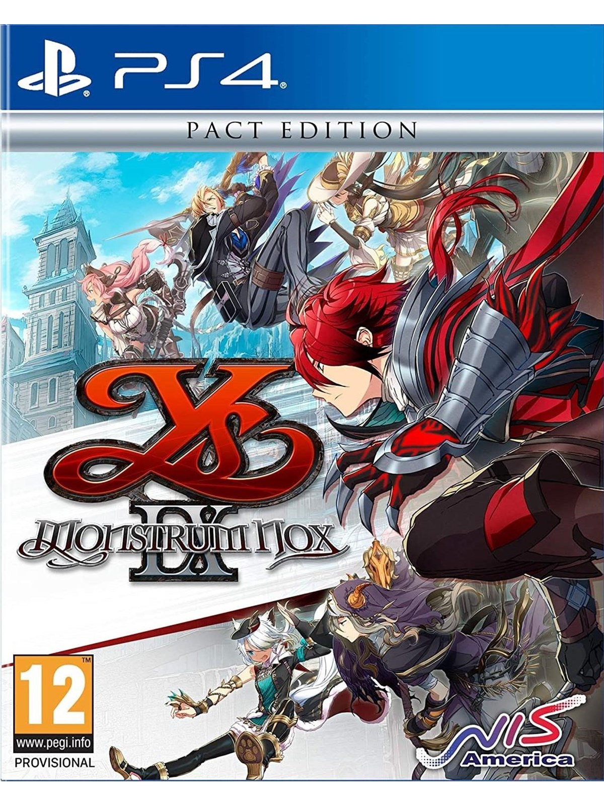 Ys IX: Monstrum Nox - Pact Edition - Sony PlayStation 4 - RPG - PEGI 12