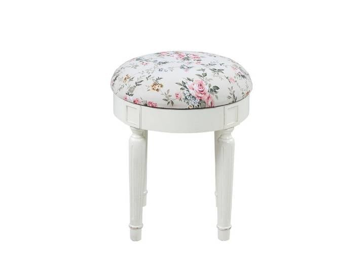 Xlmoebel Hocker Runder Poufa Hocker mit weichem Bezug und modernem Design (1 St., Hocker), Hergestellt in Europa