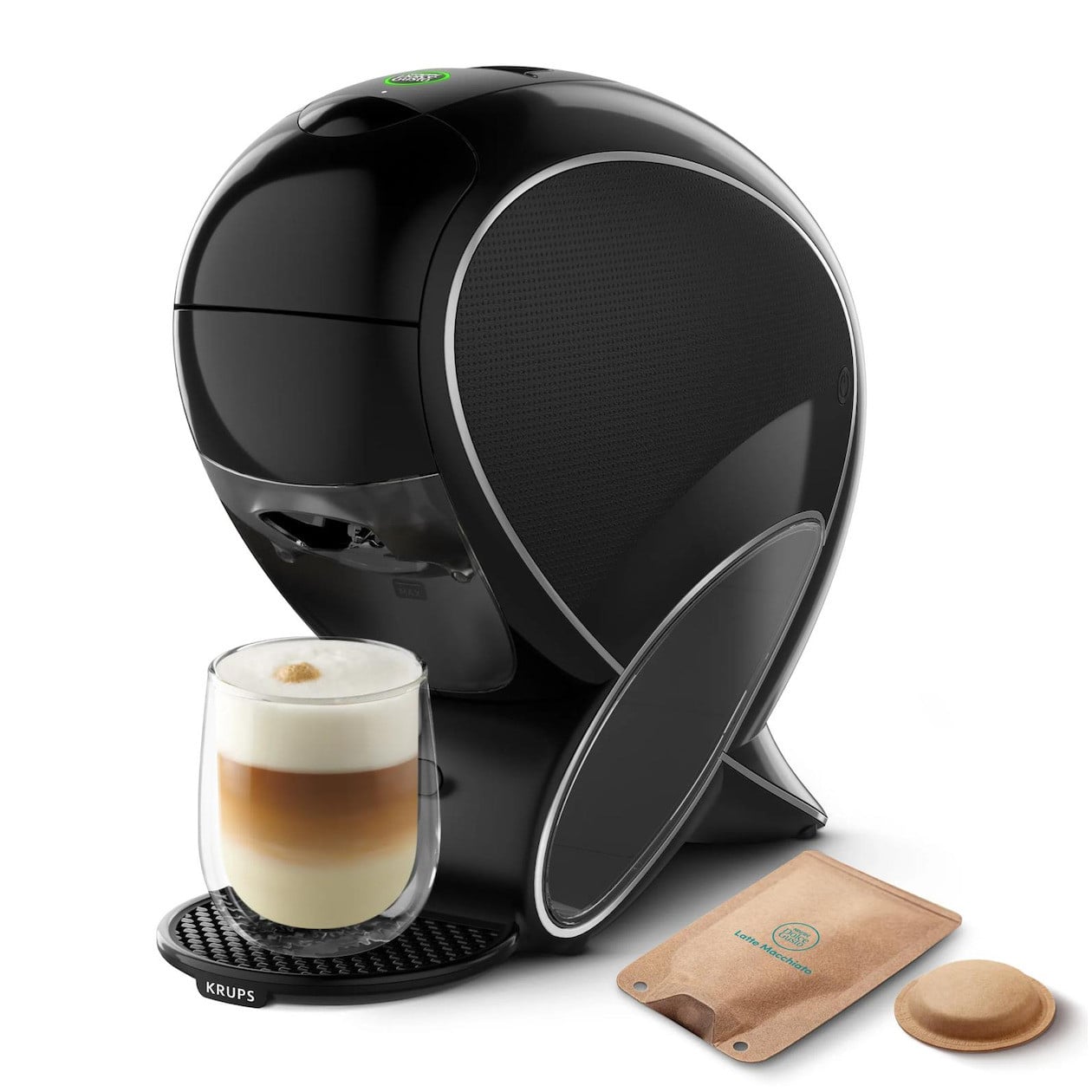 Krups NESCAFÉ Dolce Gusto NEO YY5678 koffiezetapparaat met capsuleherkenning, 1,3 liter, zwart