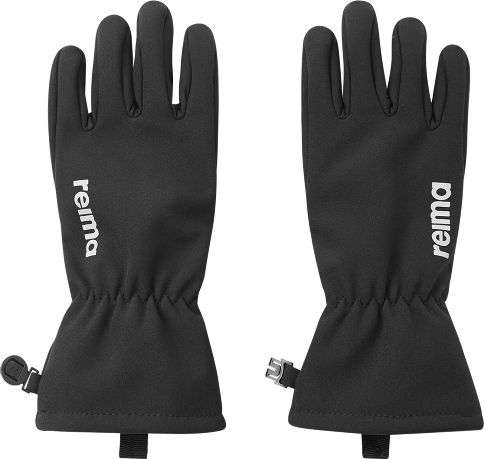 Reima Kids' Softshell Gloves Tehden Black 3