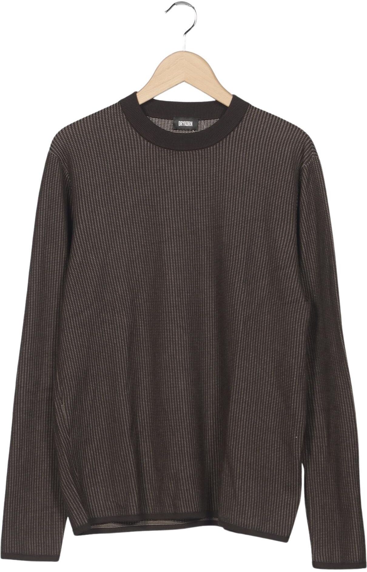 Drykorn Herren Pullover, Braun, Gr. M, Modal / Baumwolle - Second Hand