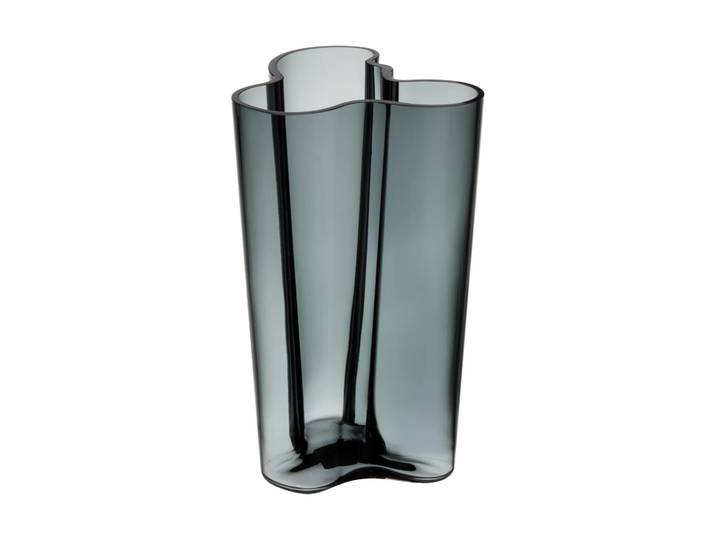 Iittala Alvar Aalto Vase dunkelgrau 251mm