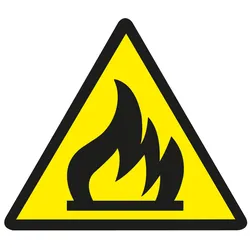 W 74301-2 - Warnaufkleber: Feuergefährliche Stoffe