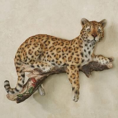 Touch of Class Leopard at Rest Wall Accent Multi Warm , Multi Warm