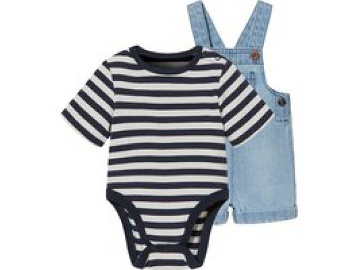 LUPILU® Ensemble bébé (bleu clair/rayures)