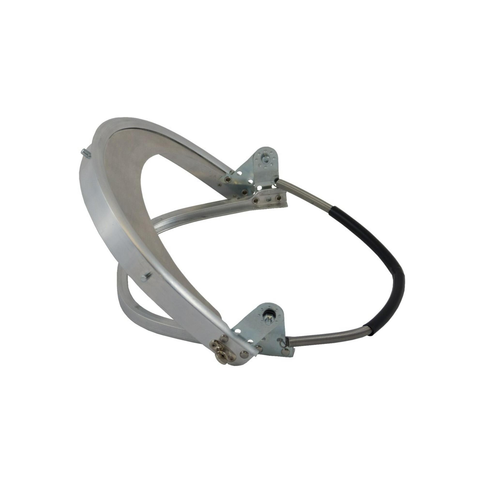 KGS-Helmhalterung Bef. an Industriehelmen m. integriertem KGS zur Aufn.von Schut ; Aschua-Uhlen (GFKHH003 KGS)