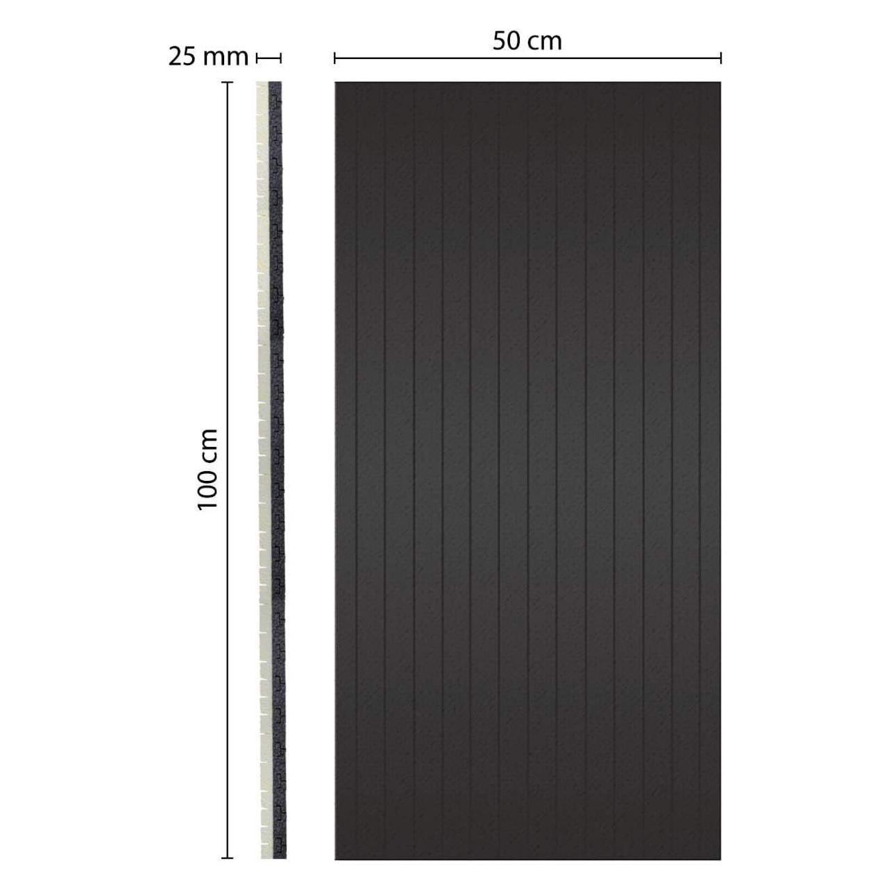 Schellenberg 66282 Wärmedämmung, 100x50cm/25mm (2 Stk.) (66282)
