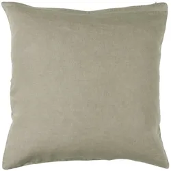 IB Laursen Leinen-Kissenbezug 50x50 cm einfarbig, 50 x 50 cm, linen