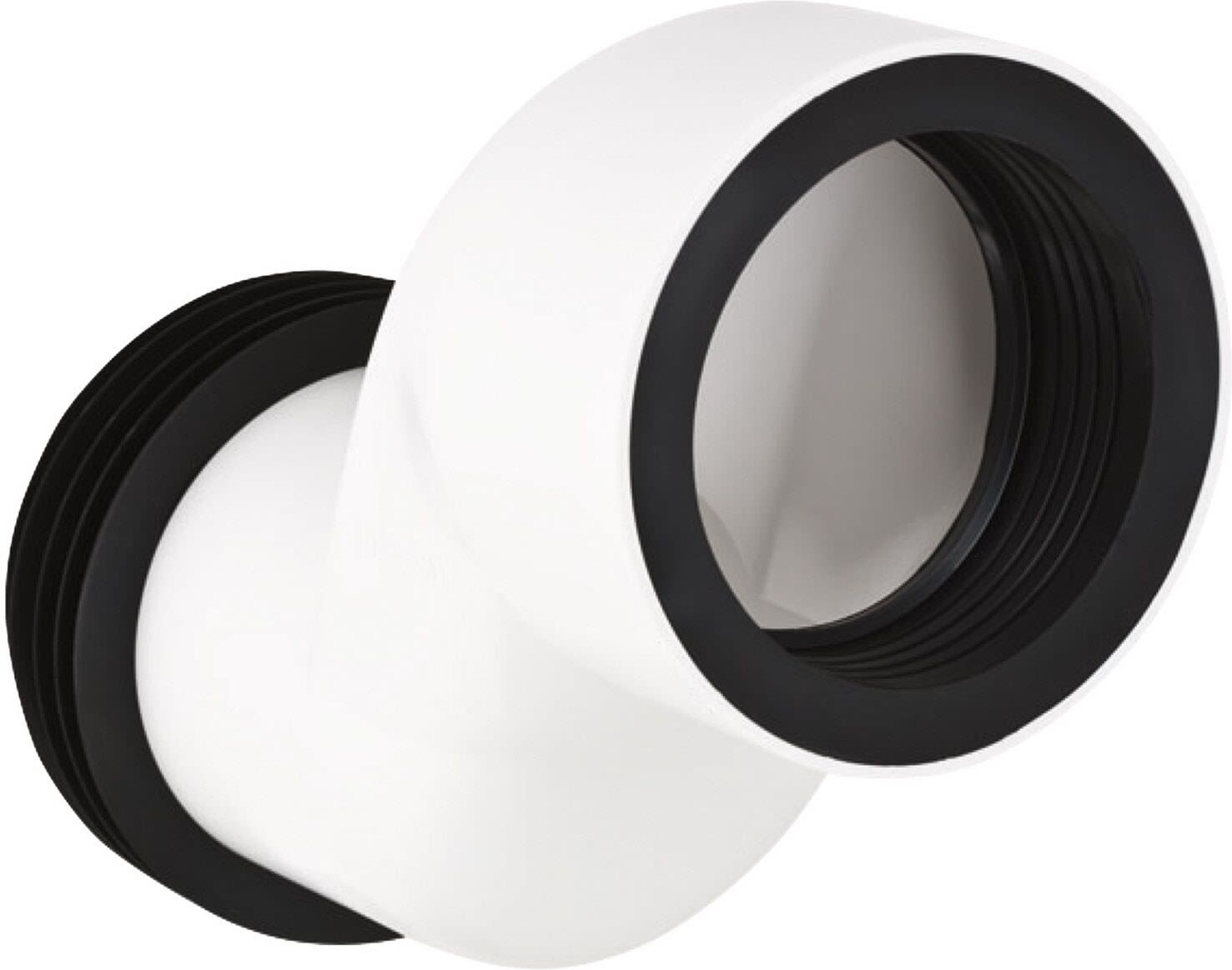 Geberit Monolith connection pipe etagiert 7 cm for wall-mounted toilet