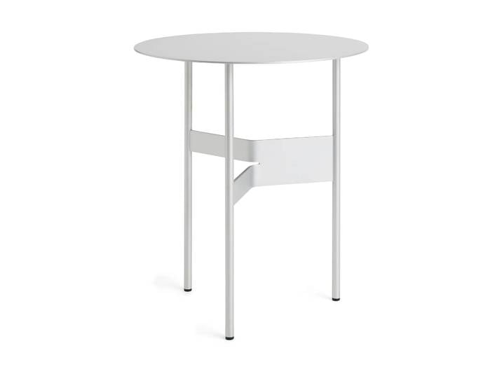 HAY Shim coffee table Beistelltisch Ø45 cm Silver grey