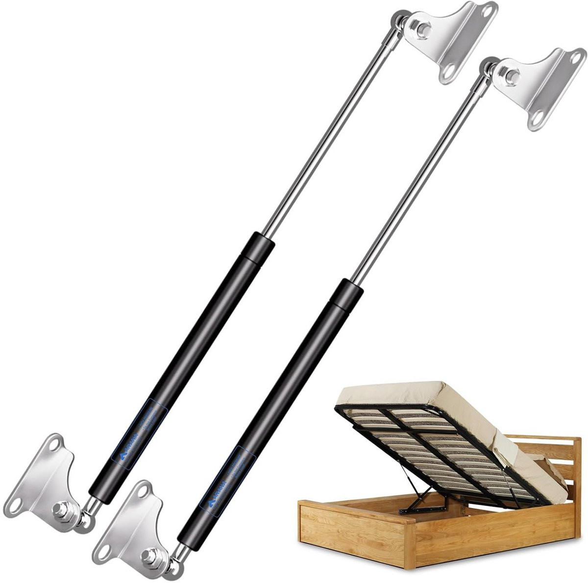 Gasdrukveren Set voor Meubels en Kasten 585mm 668N