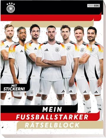 Panini - DFB: Mein fußballstarker Rätselblock: Block mit Stickerseite - Preis vom 09.10.2026 07:28:09 h