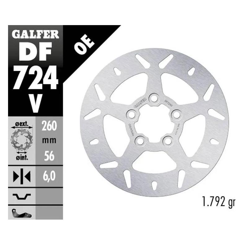 Galfer Bike Bremsscheibe Galfer Rund Starr R90 (DF724V)