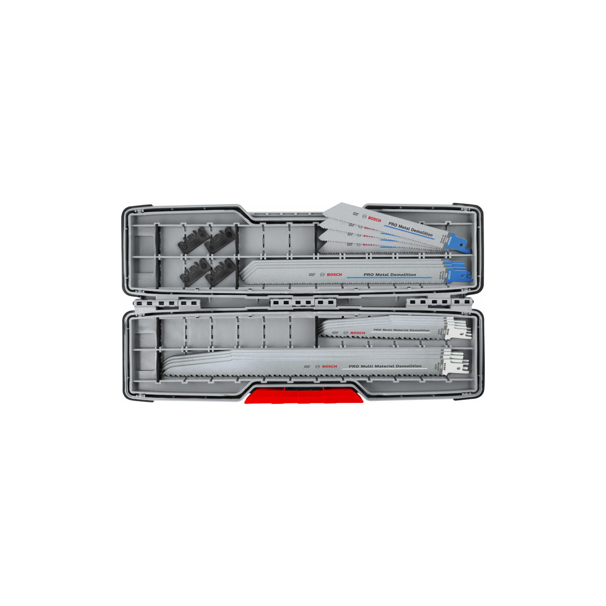 BOSCH PRO Tough Box Demolition Säbelsägeblatt Set, 16-tlg. (2607011822)