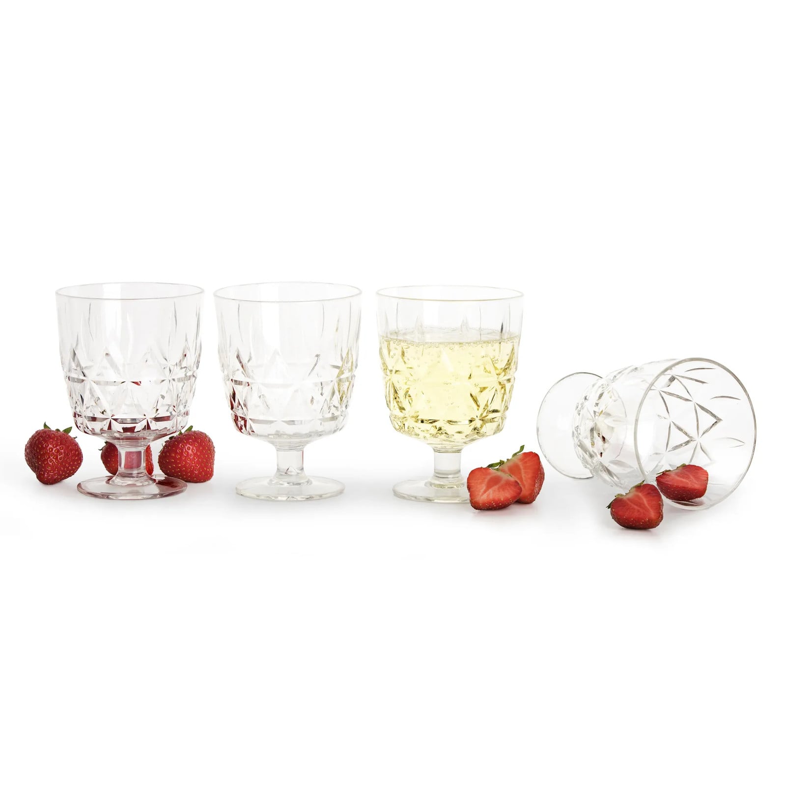 Sagaform Picknick Juni glas 4-pack 30 cl