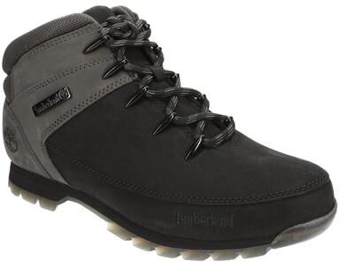 Timberland Euro Sprint Mid Lace Up Boot - Mens 7 Black Boot Medium