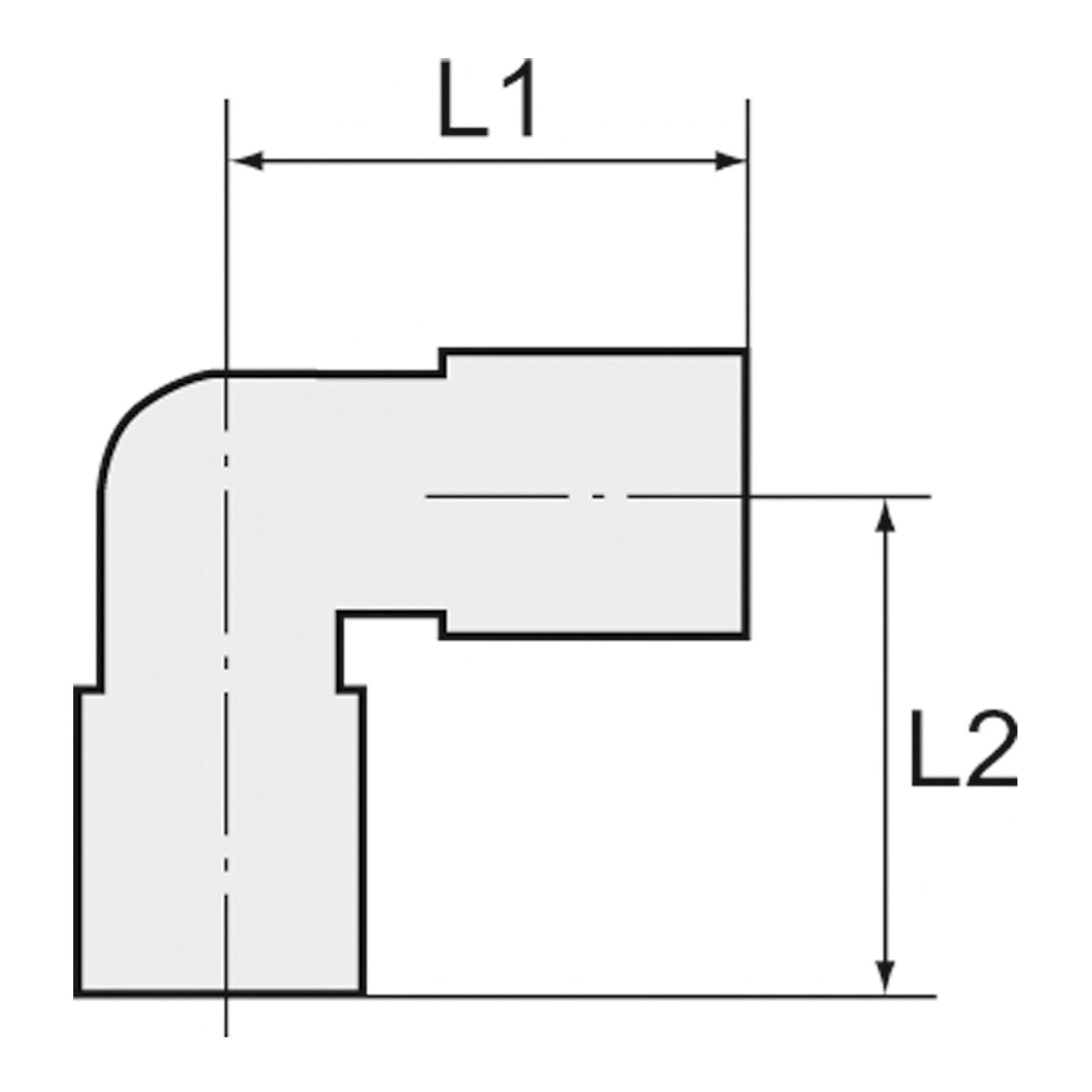 Riegler Winkel-Einschraubverschraubung, R 1/4 a., Rohr-Außen-Ã˜ 8 (N 93)