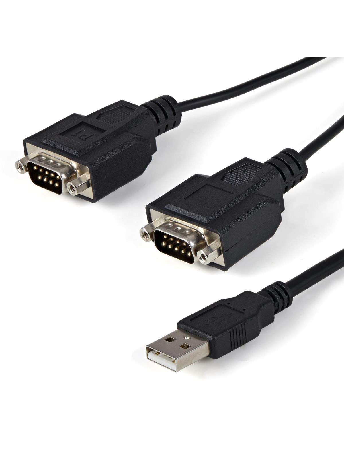 StarTech.com 2 Port FTDI USB zu Serial RS232 Adapter Kabel mit COM Retention - Seriell Adapter