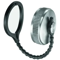 Schell Verschlusskappe GI 1 IG messing mit Kette Dichtscheibe 258020099