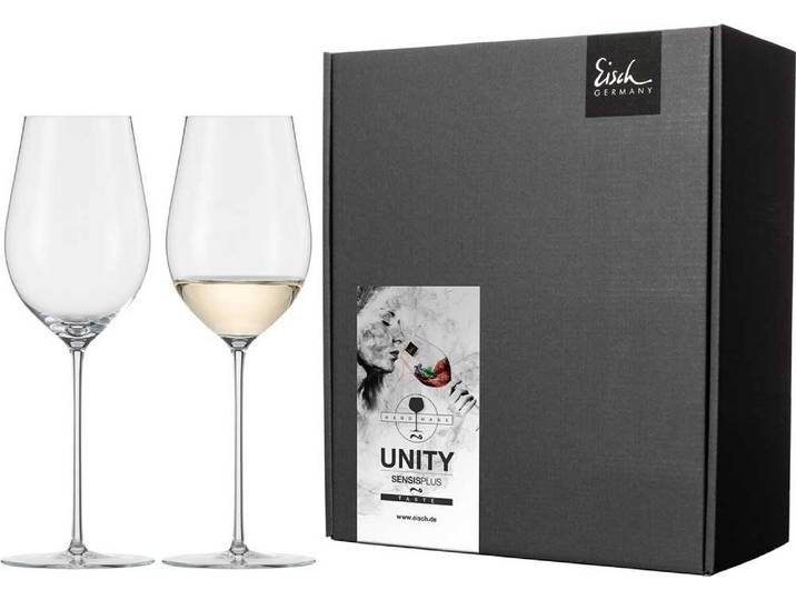 Eisch Germany Weißweinglas Weißweingläser Unity Sensis plus 522/3 - 2er Set, 2-tlg., Kristallglas