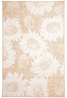 Liora Manne Lush Decor Carmel Sunflower Field Indoor/Outdoor Rug