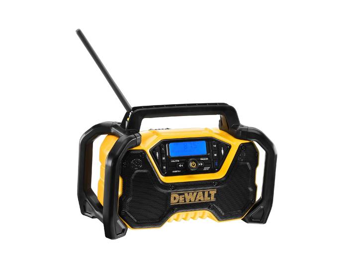 Baustellenradio DEWALT, gelb, B:30cm H:17cm, Radios, Baustellenradio