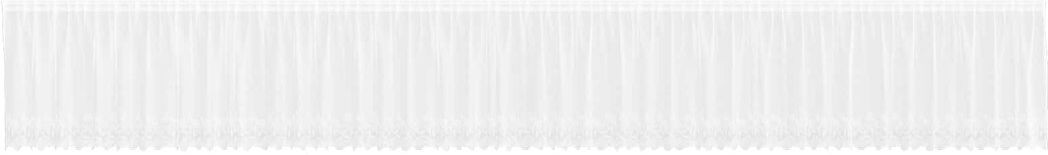Marlow Home Co. Curtains With Curtains White Polyester White 1200cm Width x 120cm Drop