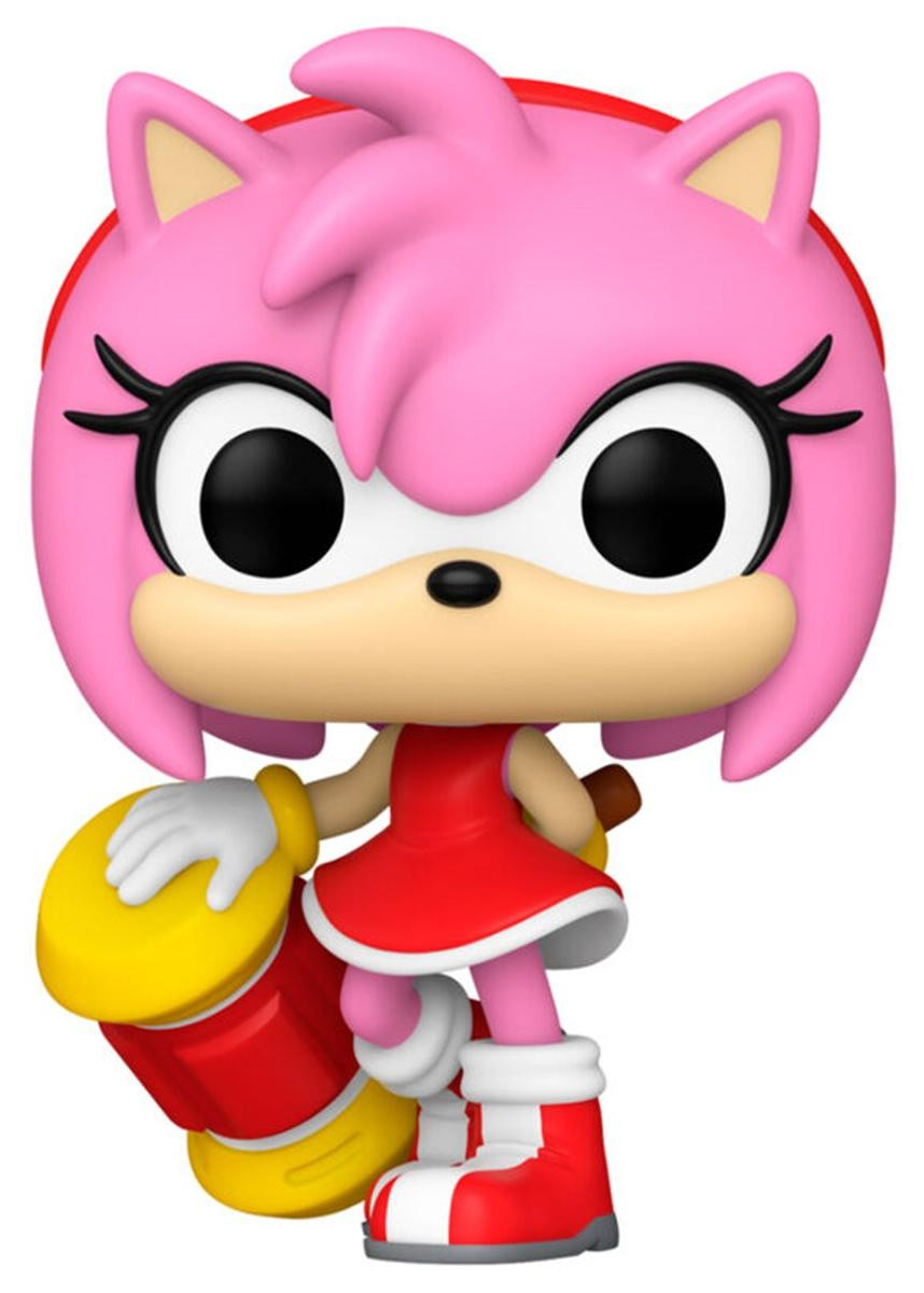 Funko POP! Games Amy Rose Sonic the Hedgehog vinyl figuur, 9 cm