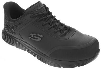 Skechers Work Slip-ins: Corart-Zorrien (Men's) in Black, Size 10 M, Memory Foam/Rubber/Synthetic