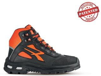 Scarpa antinfortunistica U-Power Kreed S3 Pelle Nera Infinergy Personalizzate o neutre U-Power