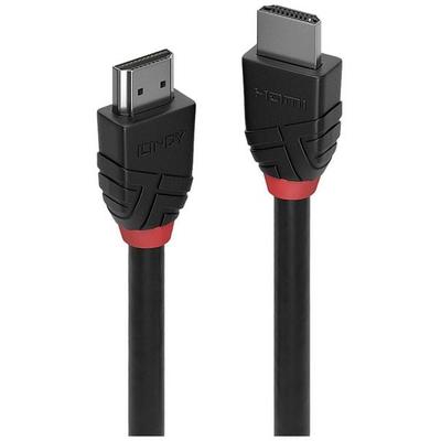 LINDY HDMI Anschlusskabel HDMI-A Stecker, HDMI-A Stecker 7.50m Schwarz 36467 4K UHD HDMI-Kabel