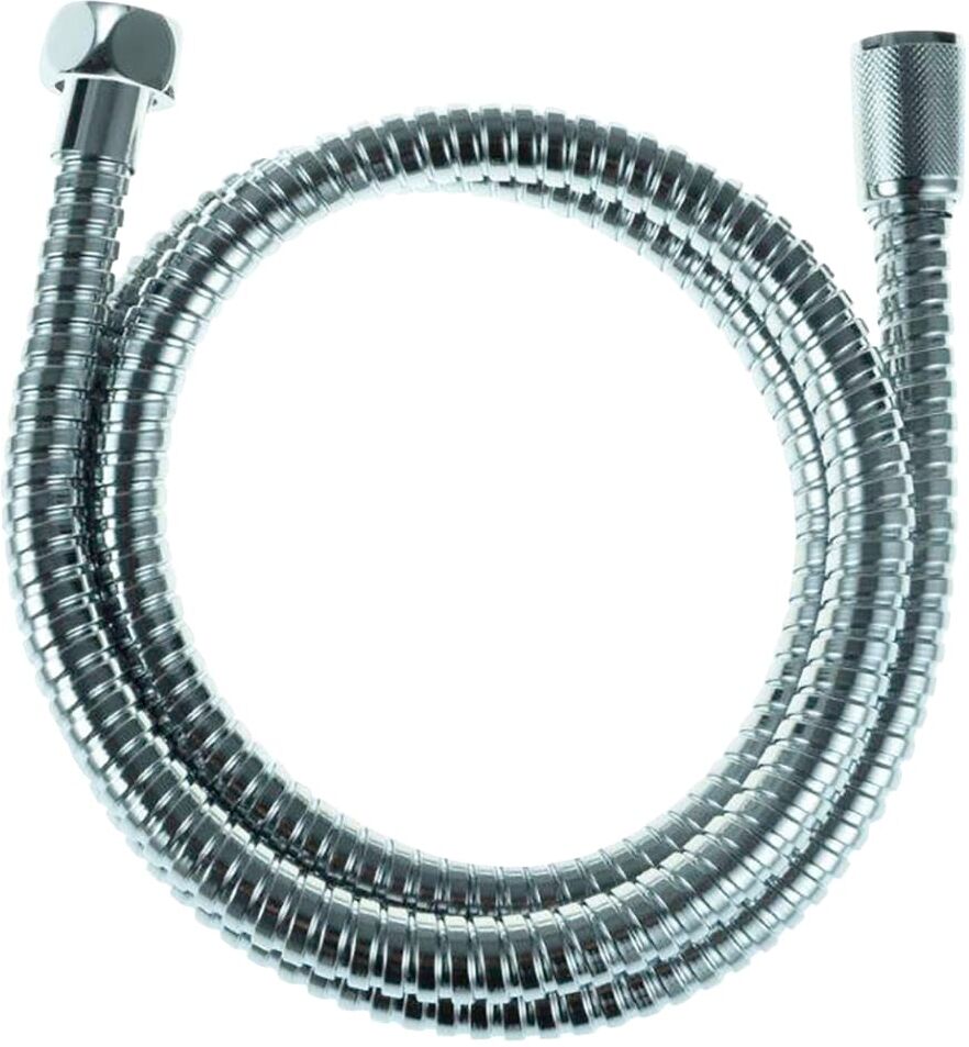 Brauseschlauch SCHÜTTE, grau (chromfarben), L:1,75m, Edelstahl, Schläuche, Brauseschlauch, Duschschlauch, Chrom, 175cm chromfarben 1,75m